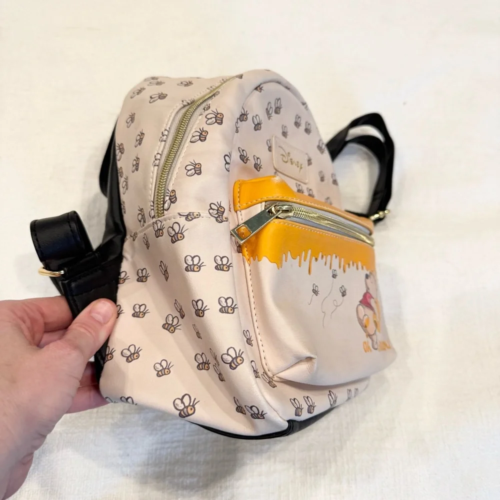 Loungefly Disney Winnie The Pooh Bees & Honey Mini Backpack Summer Travel - Picture 5 of 16